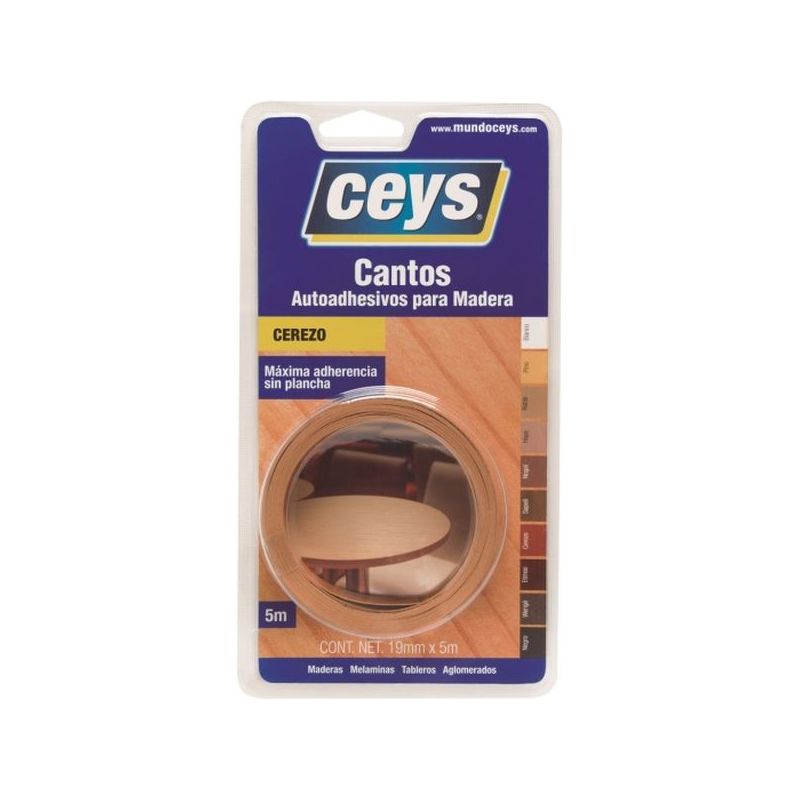 CANTO CARPINTERIA MADERA CEYS CEREZO 851102 5 MT            