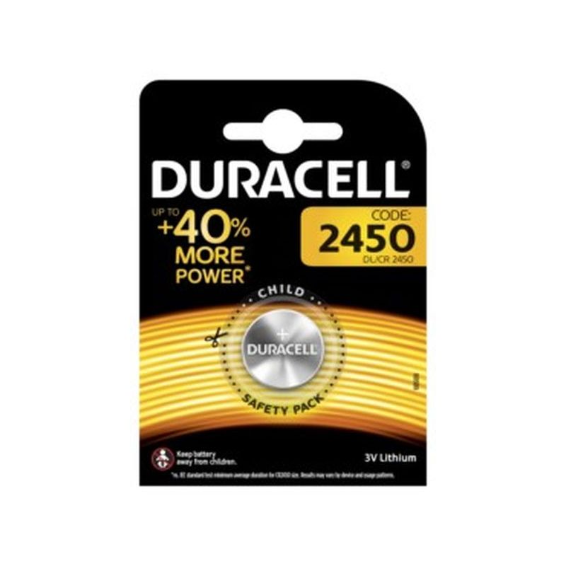 PILA BOTON 2450 2450 DURACELL                               