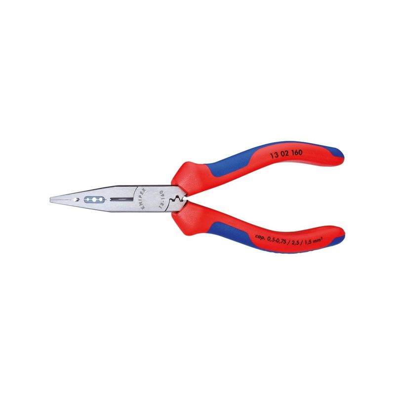 Alicates electricista    pulidos con funda dedos componentesKnipex