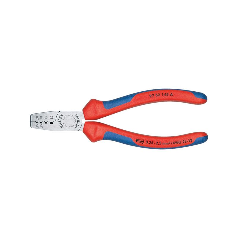 Alicates para virolas    de cable Mango devarios componentes 145mm Knipex
