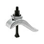 Garra de apriete         completa contornillo 17x12mm AMF