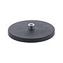 Iman plano 43mm con casquillo M6/de gomaFORMAT